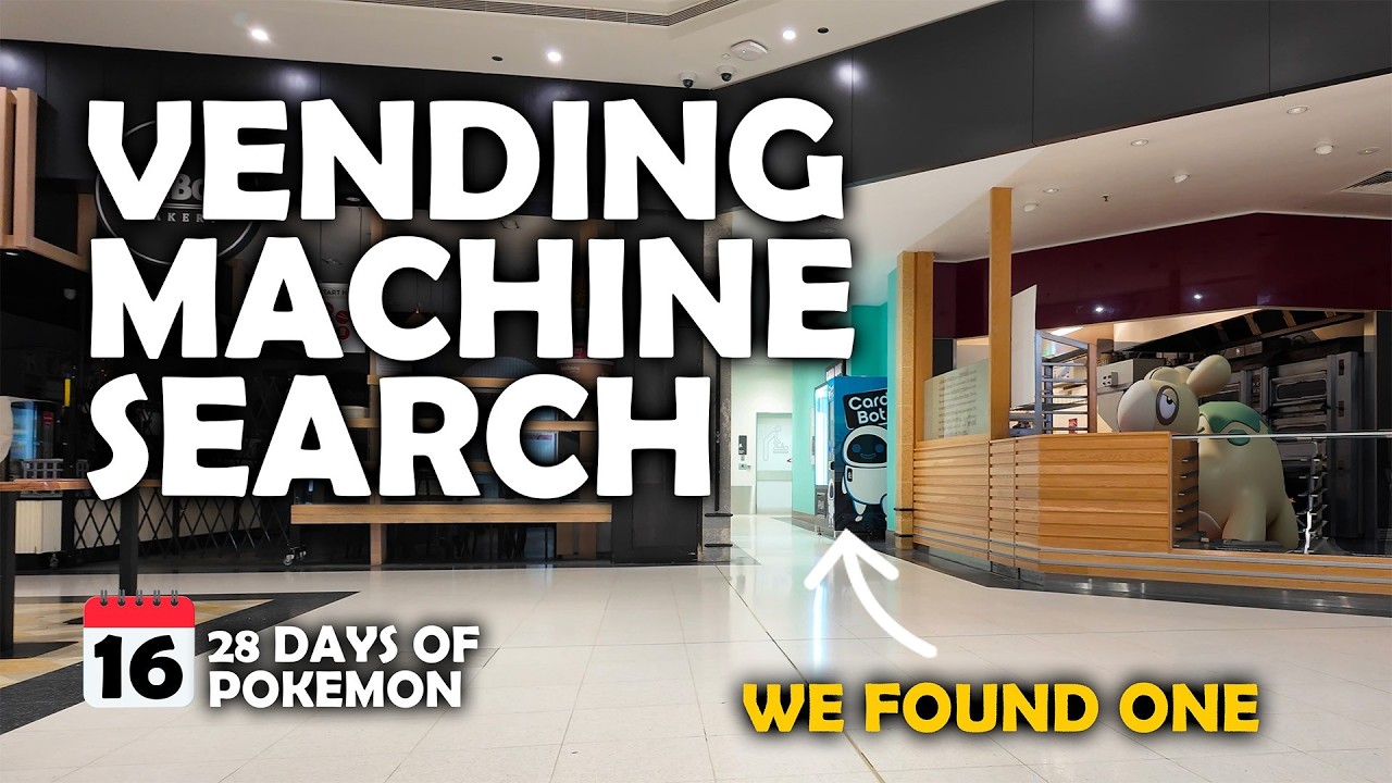 Day 16 – 28 Days of Pokemon | Melbourne Vending Machine Hunt