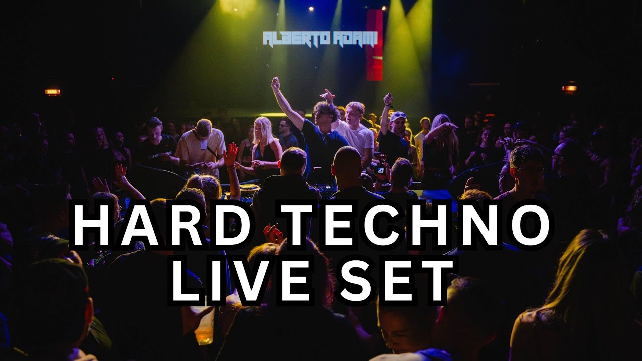Alberto Adami - Live Hard Techno Set - Docks Hamburg 360° Rave #10