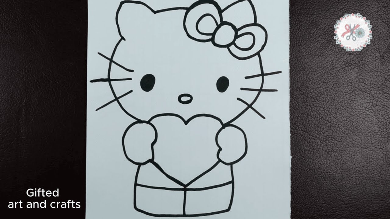 How to Draw Hello Kitty Easily: Cute Drawing for Beginners
