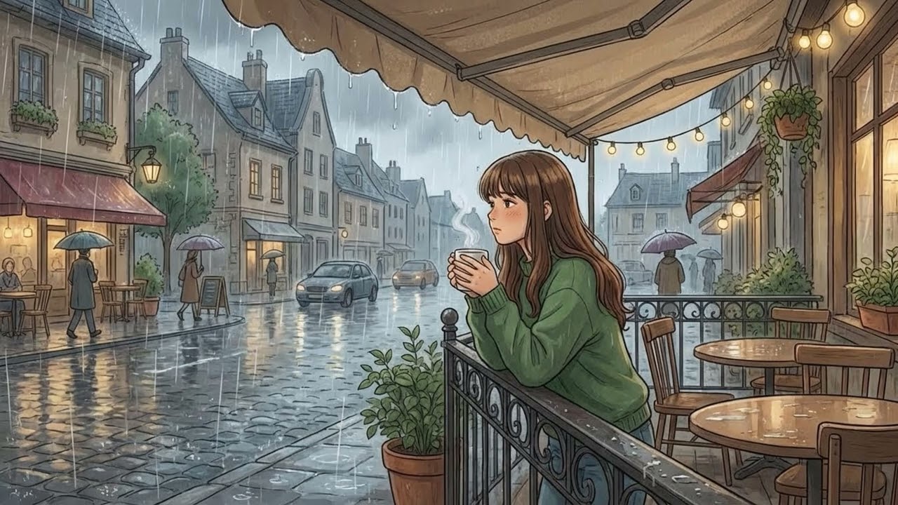 Rainy Loft Café – Chill Lo-Fi Beats for Study, Focus & Relaxation