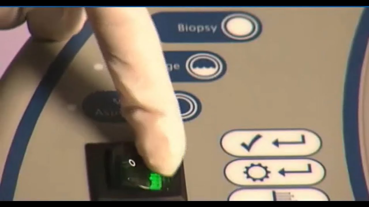 Eviva Breast Biopsy Device: Console Set-Up