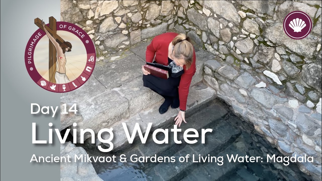 Day 14: Living Water |  Ancient Mikvaot & Gardens of Living Water: Magdala | Pilgrimage of Grace