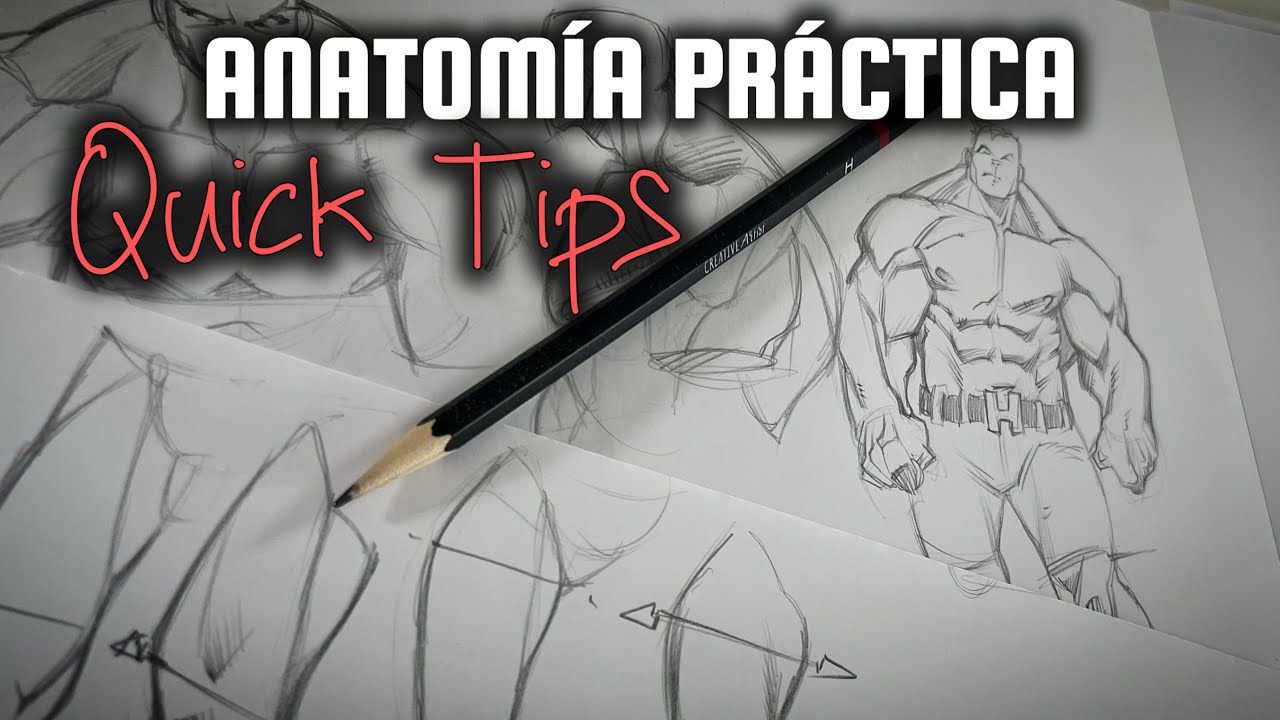 ANATOMÍA : Tips rápidos para dibujar mejor / jorge artby / quick art tips