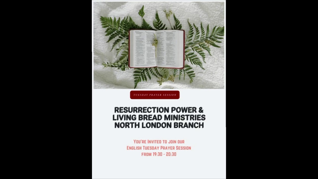SUNDAY SERVICE // Pastor Agyeman // Resurrection North London Church
