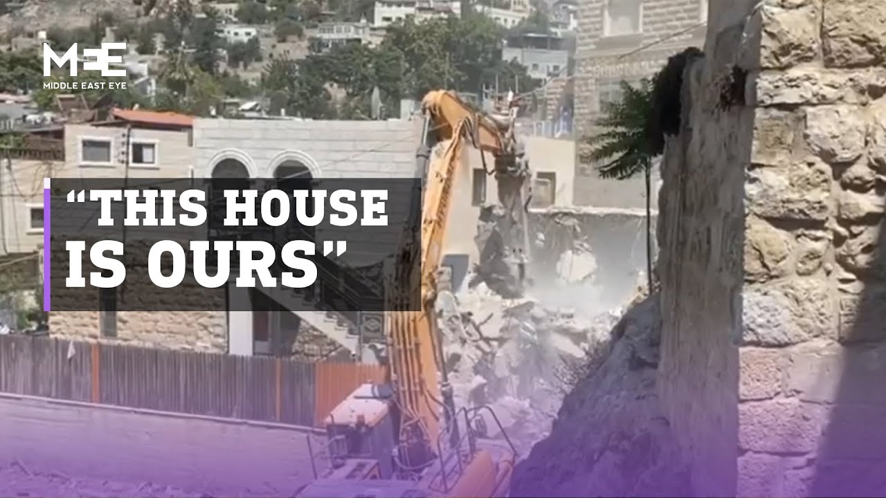 Silwan demolitions: “This house is ours”