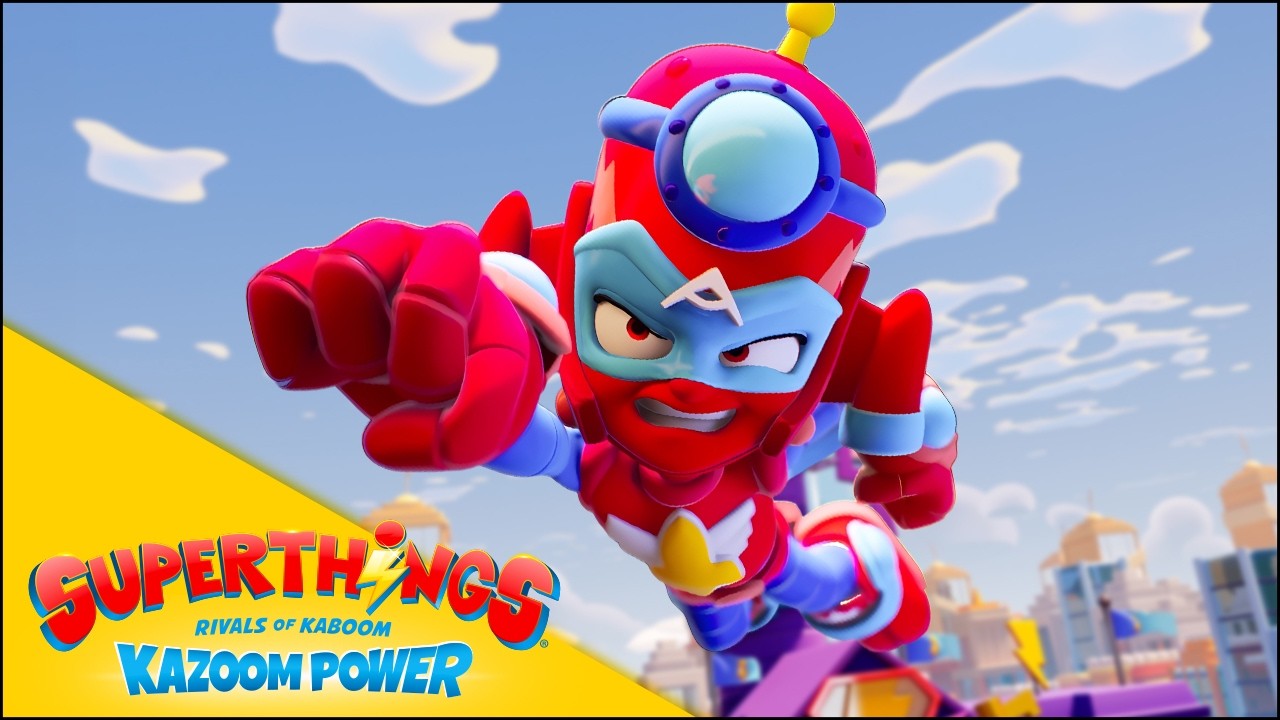 ¡NUEVO! Conoce a... ¡ASTROTURBO, el héroe que vuela como un cohete! | SUPERTHINGS | Para niños
