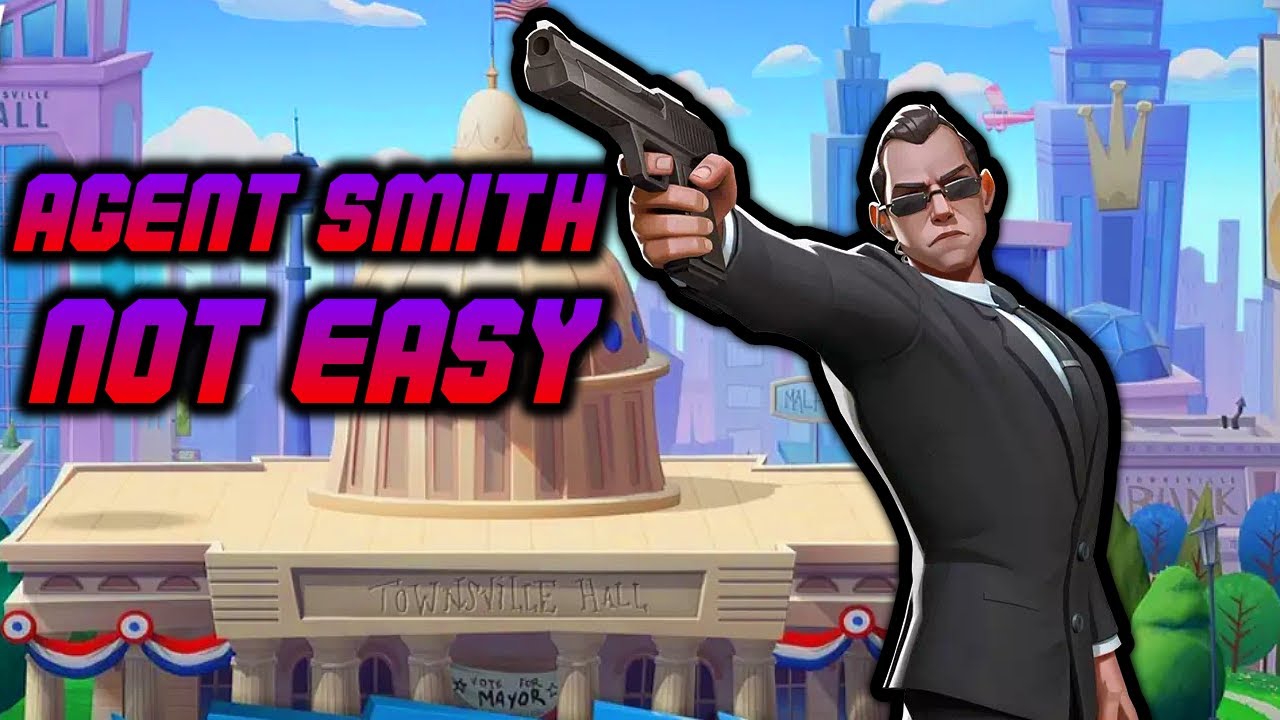 Nickelodeon All-Star Brawl 2 Agent Smith Is Not Easy