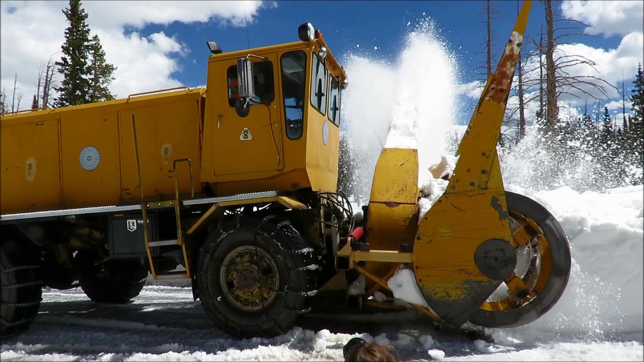 WYDOT Clears Snow on WYO 130