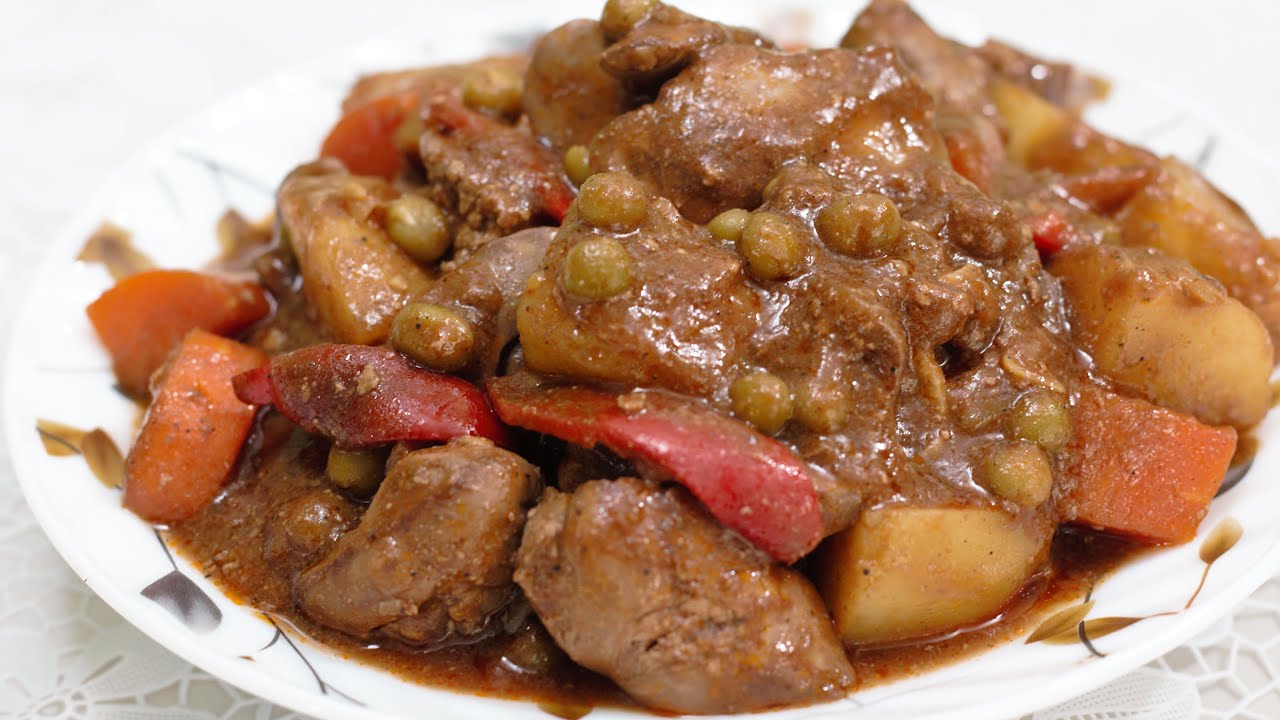 Chicken Liver Afritada