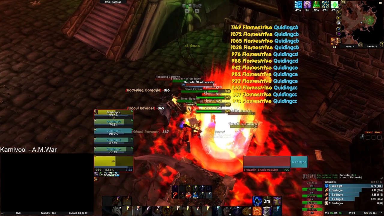 Multiboxing Classic Strath Undead 4x Mage, 1x Priest
