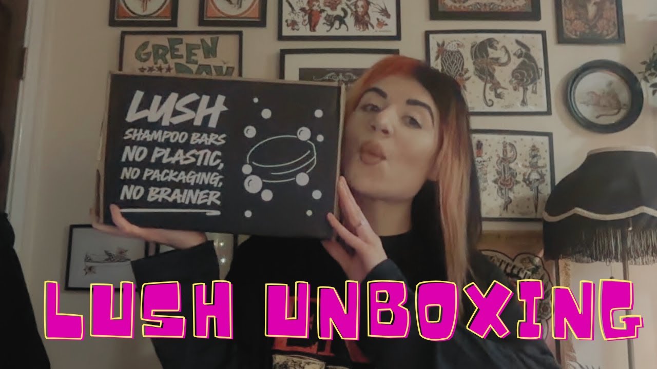 Unbox my LUSH order with me!