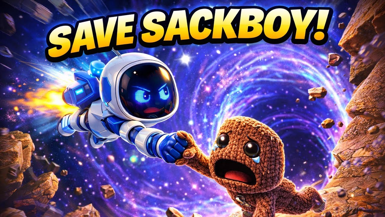 SAVE SACKBOY! Astro Bot Secret Adventure 😱