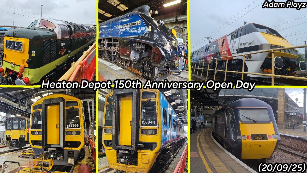 Heaton Depot 150th Anniversary Open Day (20/09/25)