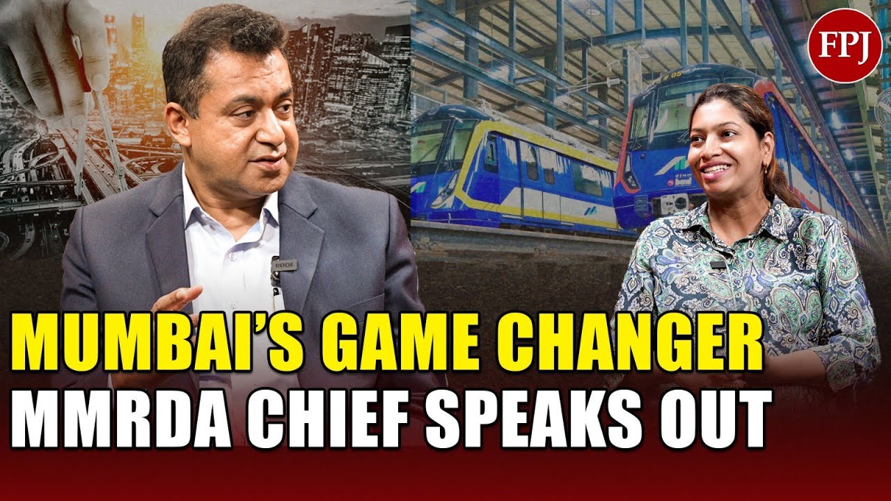 MMRDA Chief Dr. Sanjay Mukherjee at FPJ Dialogue | Mumbai Metro