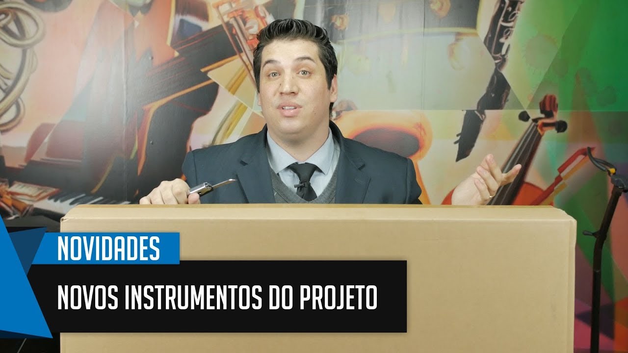 Novidades no Canal - Novos Instrumentos do Projeto