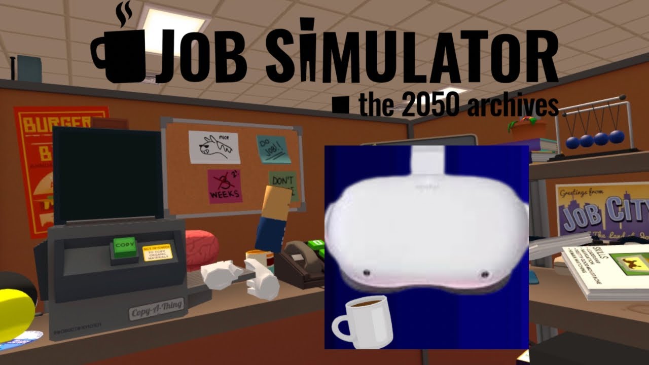 Job Simulator Funny Moments | I HATE MY BOSS