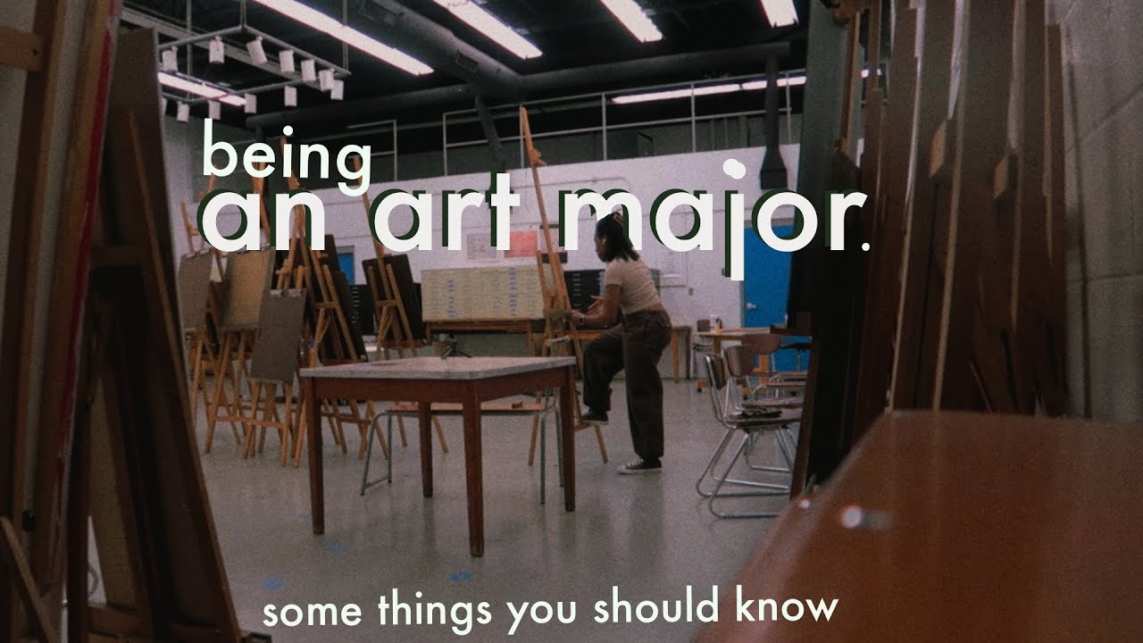 a guide for new art majors | choosing colleges, saving money, class critiques, final projects🫣🖌