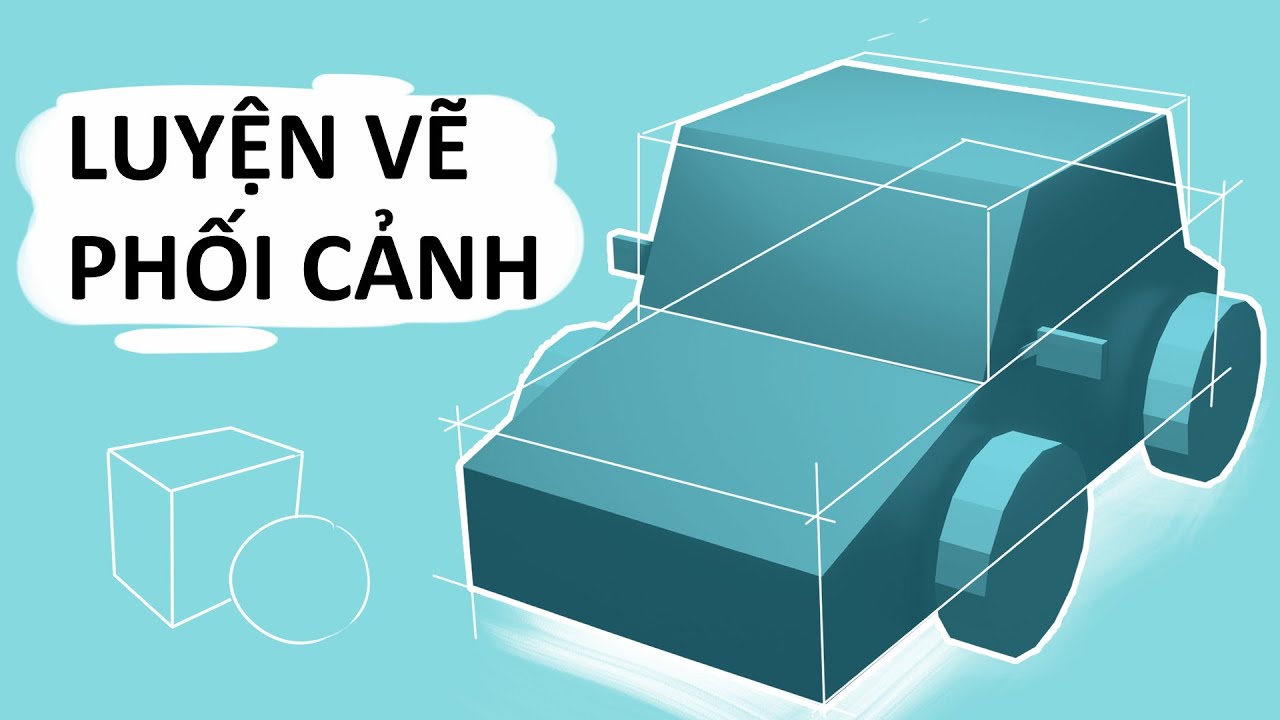 Cách luyện vẽ PHỐI CẢNH từ A đến Z ( Perspective Practice )