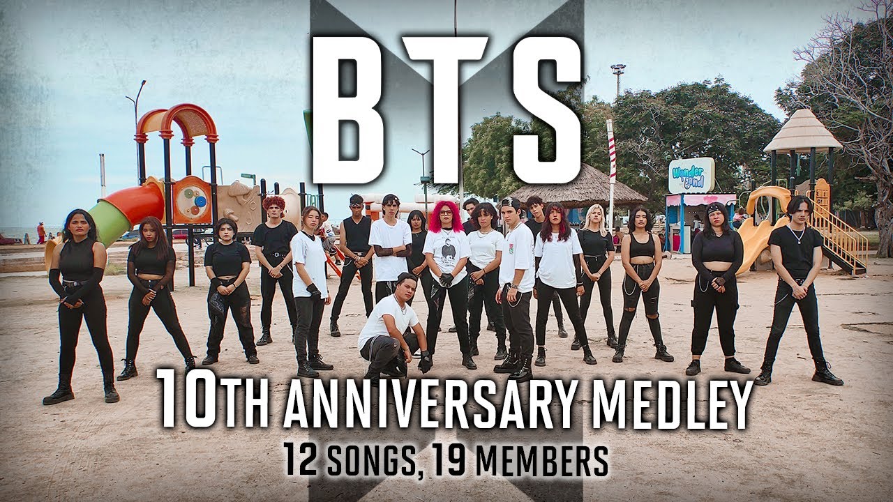 [KPOP IN PUBLIC VENEZUELA] BTS 10TH ANNIVERSARY MEGA MEDLEY | 12 SONGS