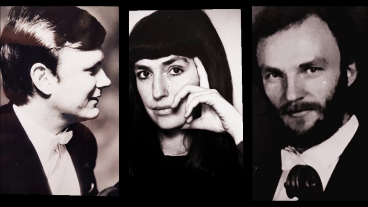 Beethoven Piano trio in c minor op. 1 No. 3, The Dania Piano Trio from 1977