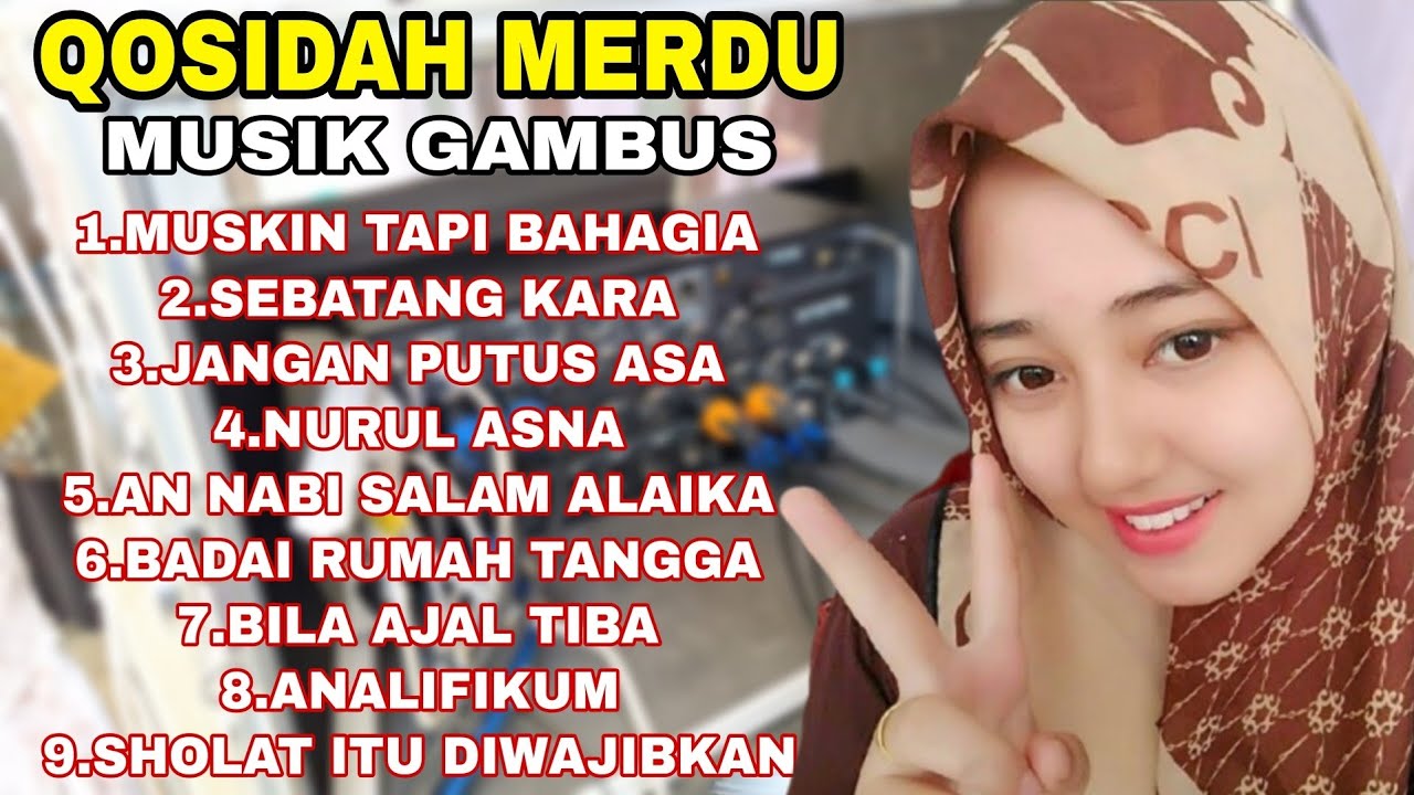 QOSIDAH MERDU 🎶 MUSIK GAMBUS PALING POPULER SEPANJANG MASA ‼️