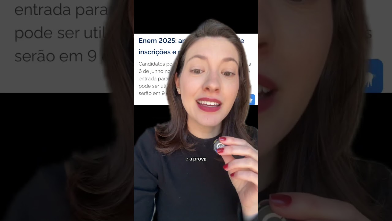 Datas do ENEM 2026 (estimativa)