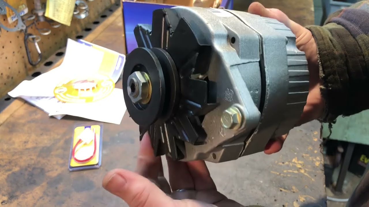 Alternator Conversion Swap Generator Land Rover Series 2A 3 Restoration Repair Lucas Delco 10si 12si