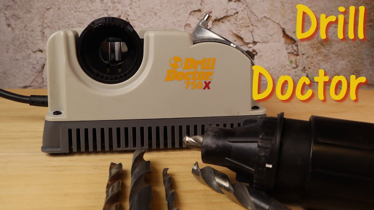 Drill Bit sharpening with the Drill Doctor 750X - tool review