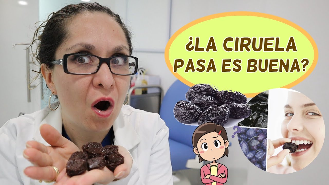 ¿LAS CIRUELAS PASAS TIENEN AZÚCAR? 🍇 /Dra. Melissa Tejeida