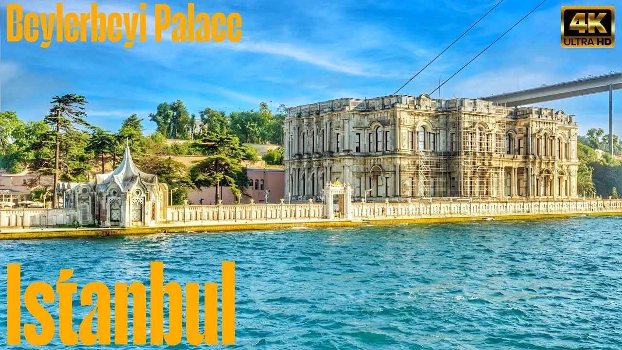 🇹🇷Istanbul, Türkiye | Walking Tour Beylerbeyi Palace | Walking Tour | Walking | 4k Ultra HD/60fps
