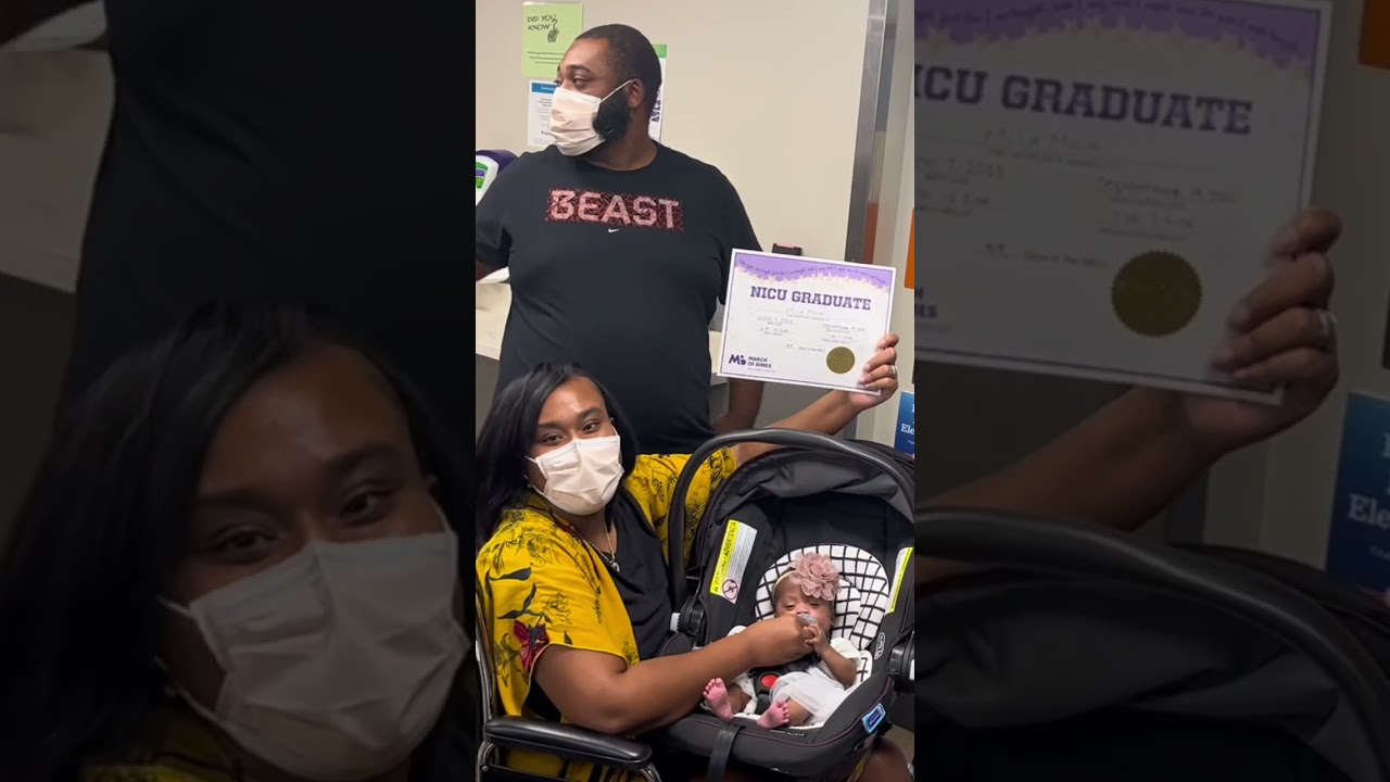 Premature Baby Graduates from the NICU