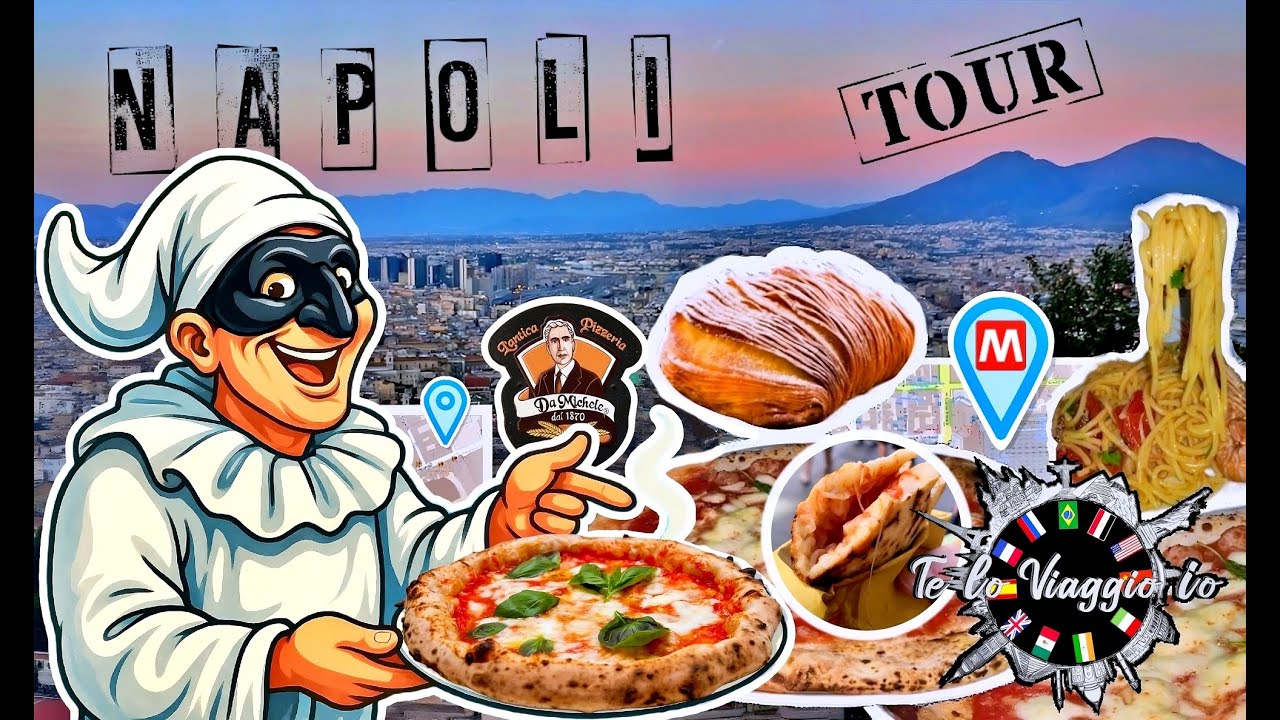 NAPOLI GUIDA COMPLETA 🇮🇹 Ep. 1/4 : Pizza Napoletana, Napoli sotterranea, Quartieri Spagnoli ! ! !