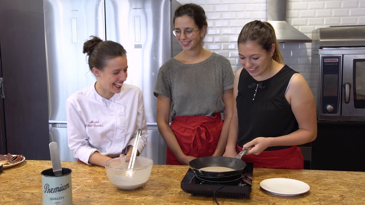 Recette des Bourriols Auvergnates / Crêpes levées au sarrasin
