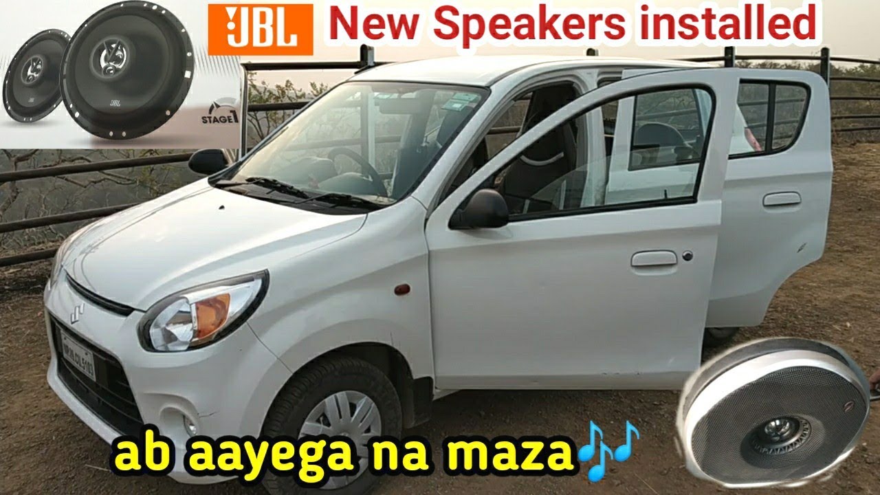 🔥JBL Speakers installed in Alto 800 | Best Door speakers for Cars | Car Drive Info