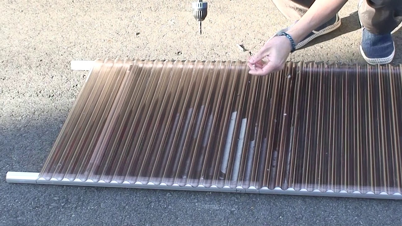 テラス屋根DIYに便利！　波板を使った簡単屋根の作り方