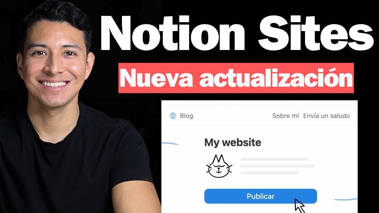 Notion Sites, la forma más fácil de crear y publicar tu Website!