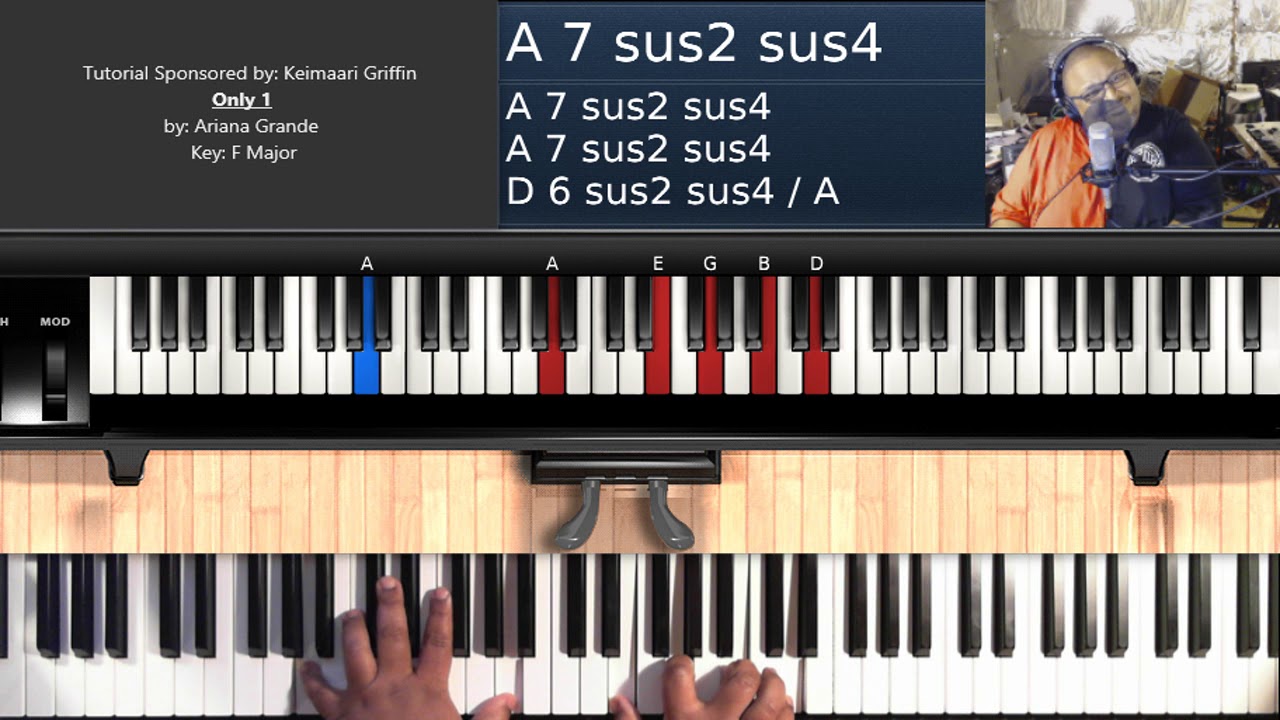 Only 1 (by Ariana Grande) - Piano Tutorial