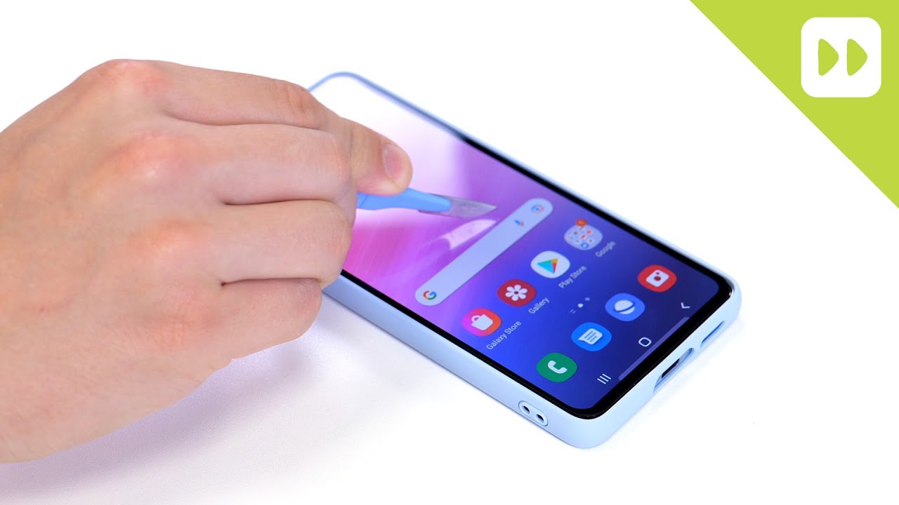 Samsung Galaxy A53 Olixar Glass Screen protector Installation & review