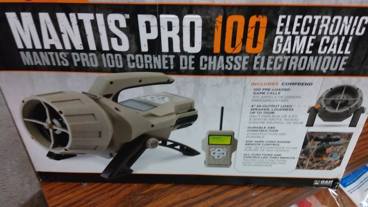 WESTERN RIVERS MANTIS PRO 100 ELECTRONIC GAME CALL REVIEW!!!! WARNING ITS LOUD!!!!!