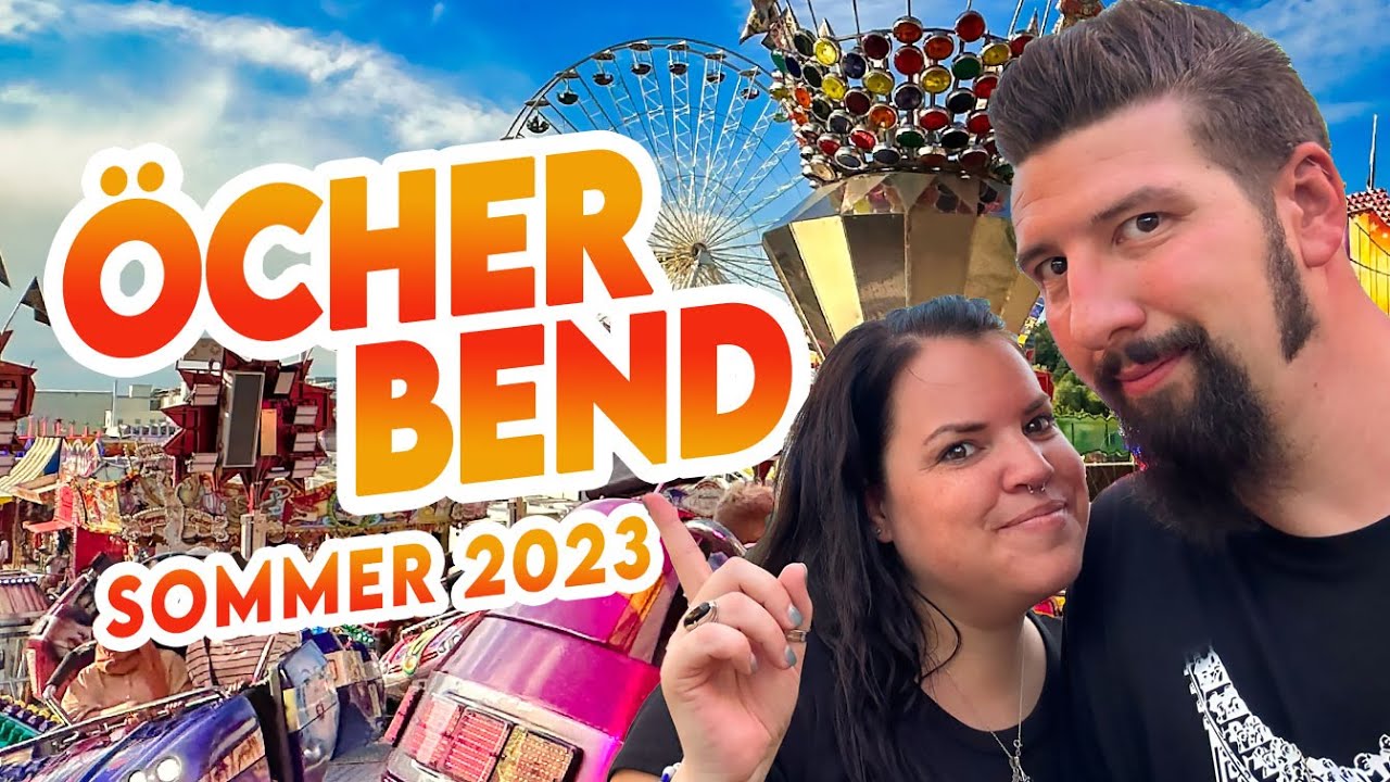&Ouml;cher Bend im Sommer 2023 - ALLE Fahrgesch&auml;fte | Kirmes in meiner Heimatstadt Aachen