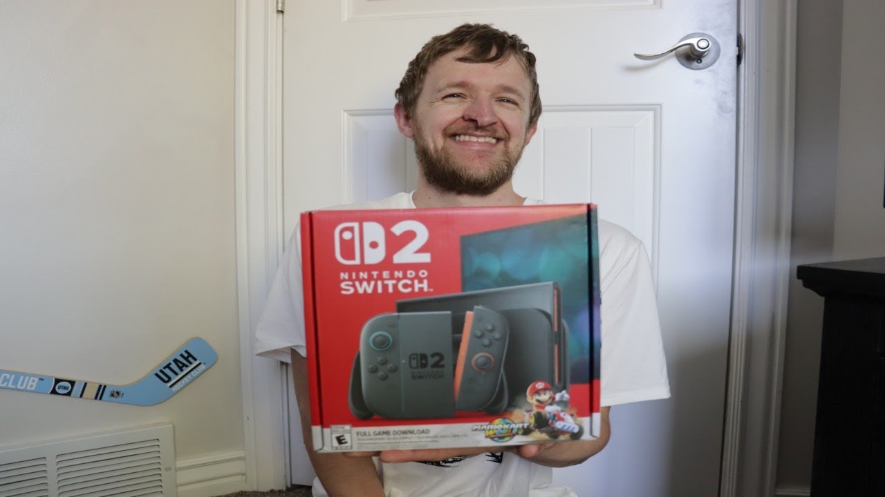 Unboxing the Nintendo Switch 2 and Playing Mario Kart World!