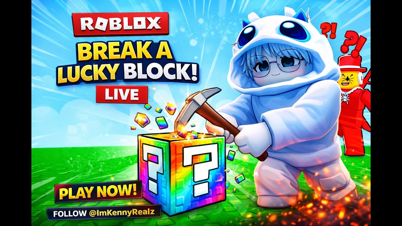 !Live ⛏️ Break a Lucky Block!