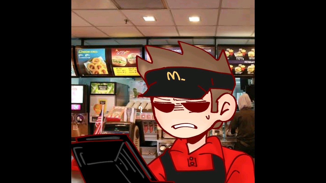 I wanna order you🍔✨ #eddsworld #edd #tord #tom #McDonald #ewtom #ewtord #ewedd #tordtom #tomtord #🍔