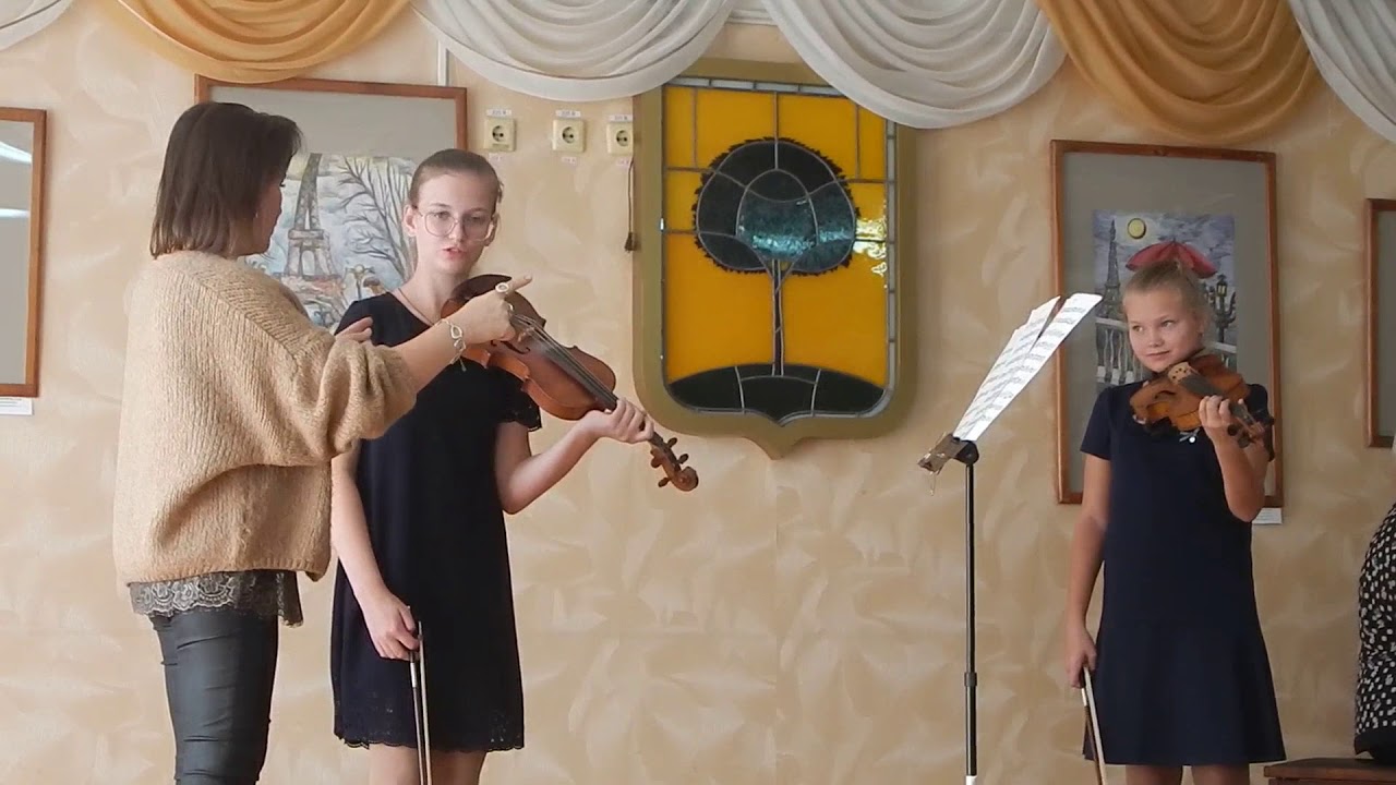 Мастер-класс Соколовой А.Н., доцента кафедры скрипки МГК им. П.И. Чайковского