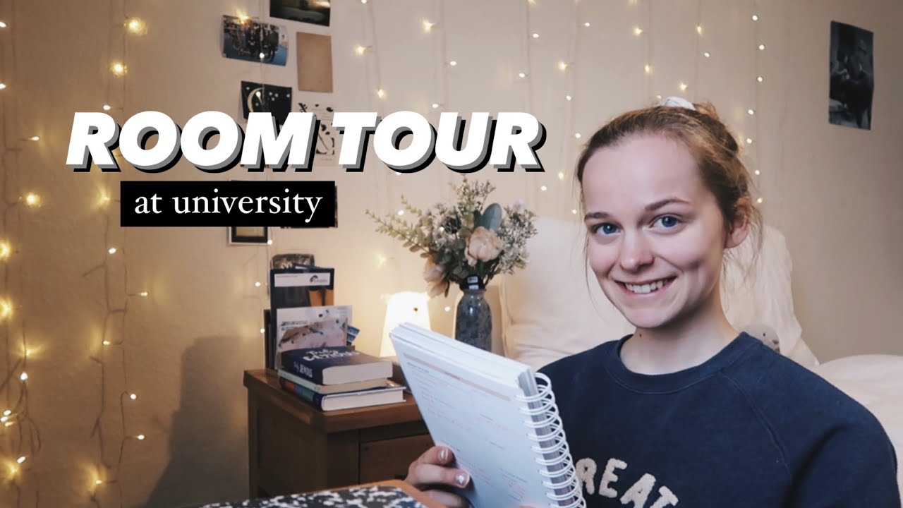 Dark Academia Room Tour || Final Year Vlog #06