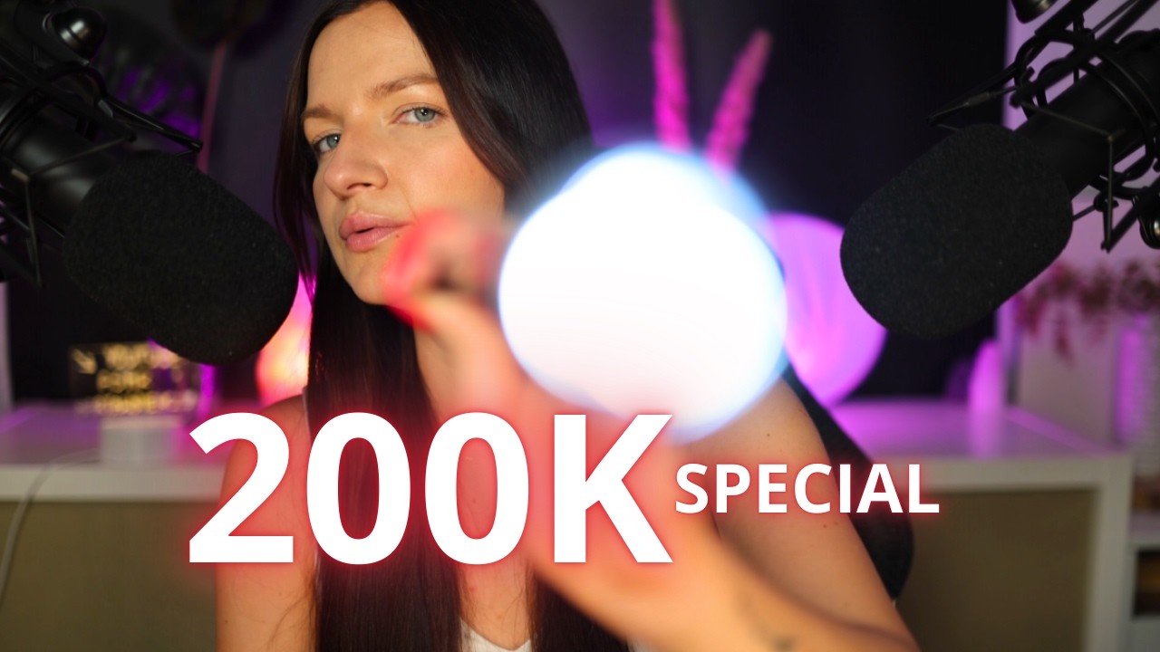 200K SPECIAL! 🎉 200 NAJLEPSZYCH WYZWALACZY! 🎉 Nowe Mikrofony: Rode NT1 🔥 ASMR Po Polsku 4K 🇵🇱
