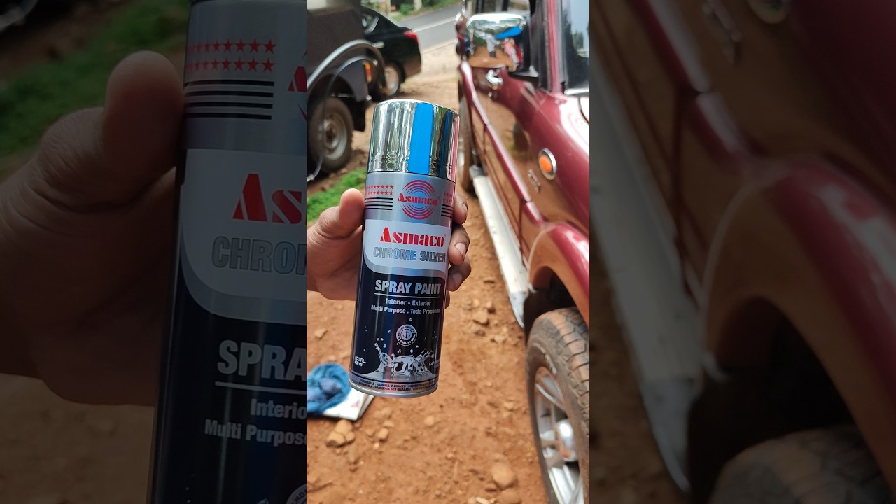 How to spray paint your alloy wheels Just Rs 220 #shorts #alloywheels #painting