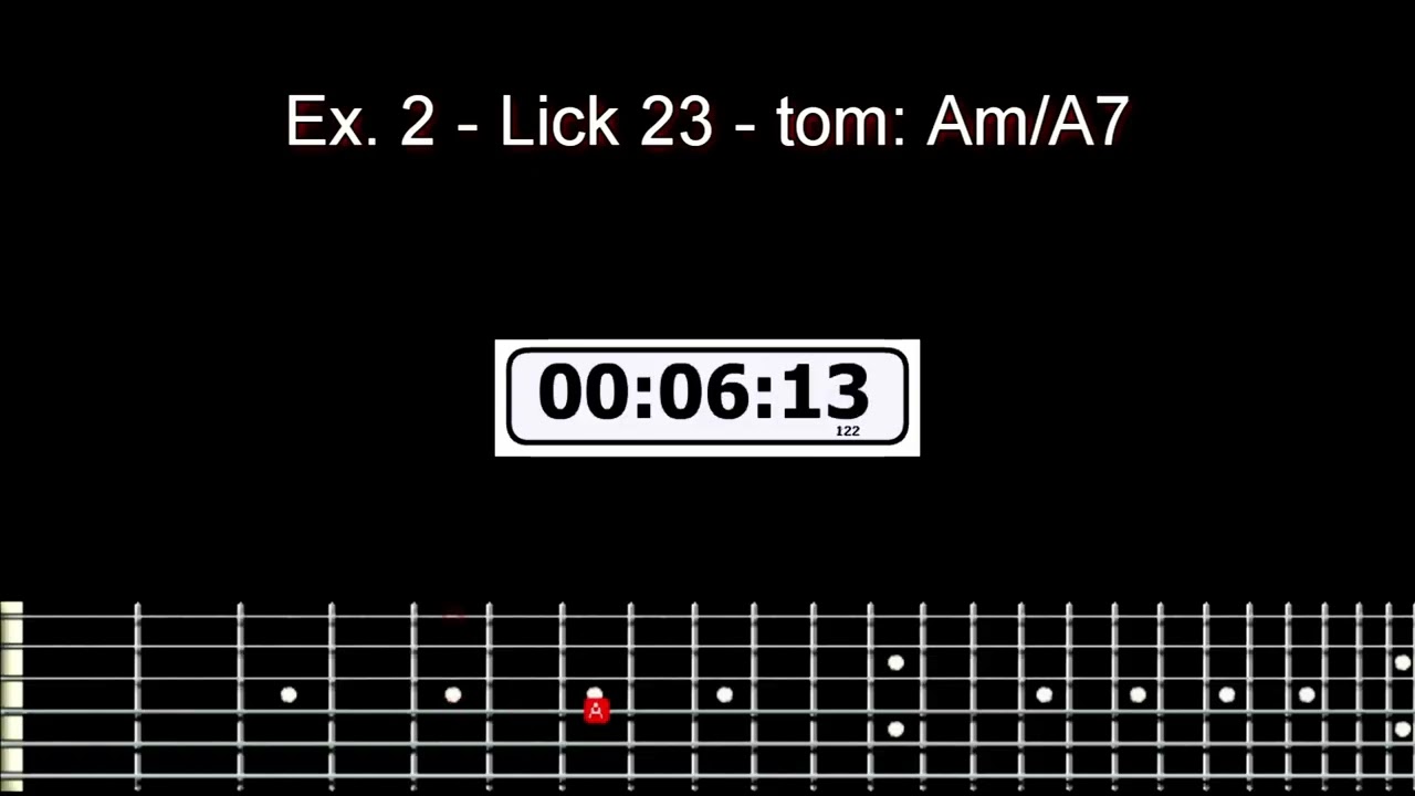 Curso de guitarra completo e gratuito - aula 97 ex2 estudo