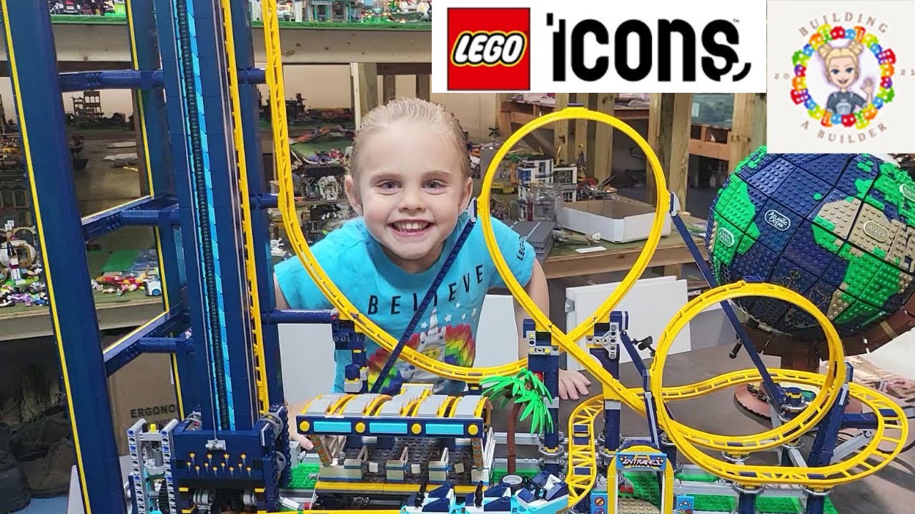 Loop Coaster (10303) Placement in our LEGO City Theme park!