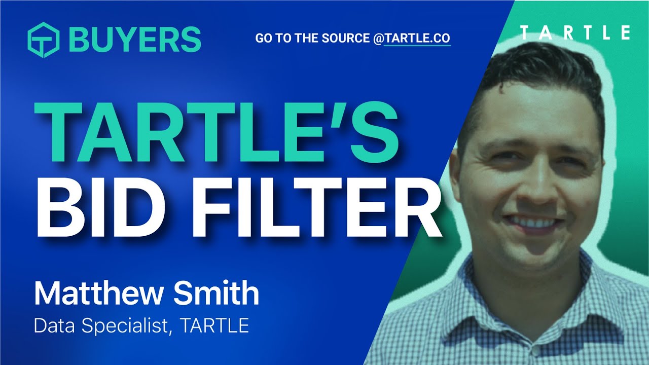Buyers: TARTLE's Bid Filter